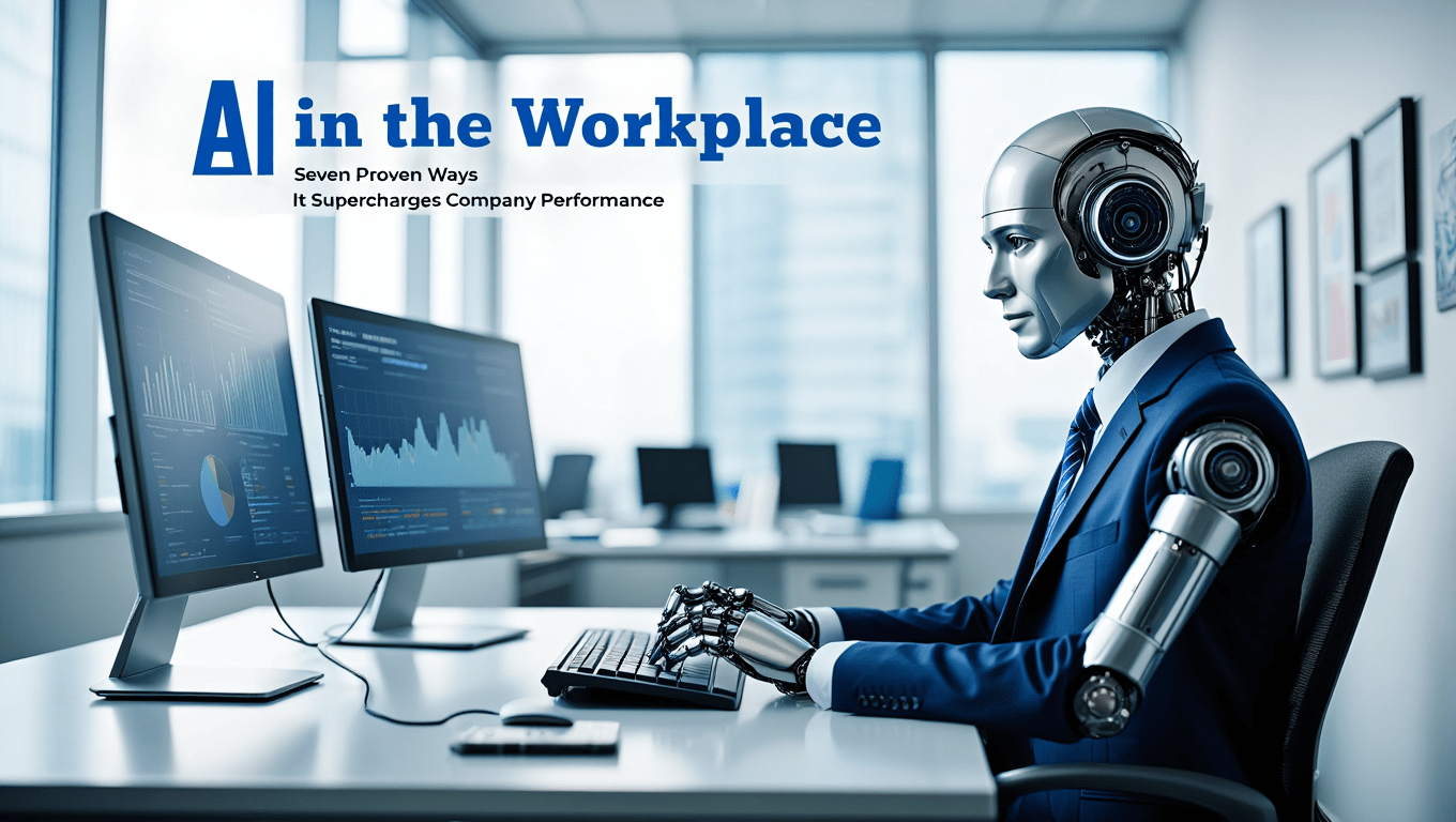 AI in the Workplace:Seven Proven Ways It Supercharges Company Performance